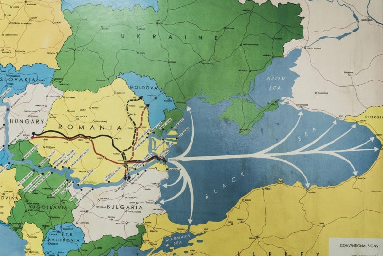 Romanian trade links between West and East (credits: Bloomberg)