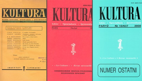 Three issues of "Kultura" Photo: Literary Institute