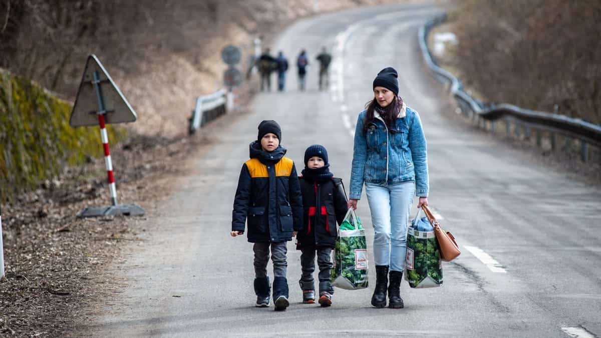 Ukrainian refugees 1