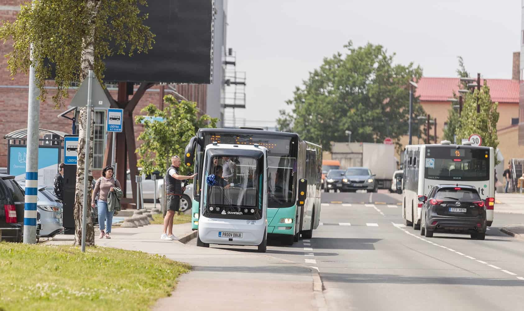 Estonia self driving bus