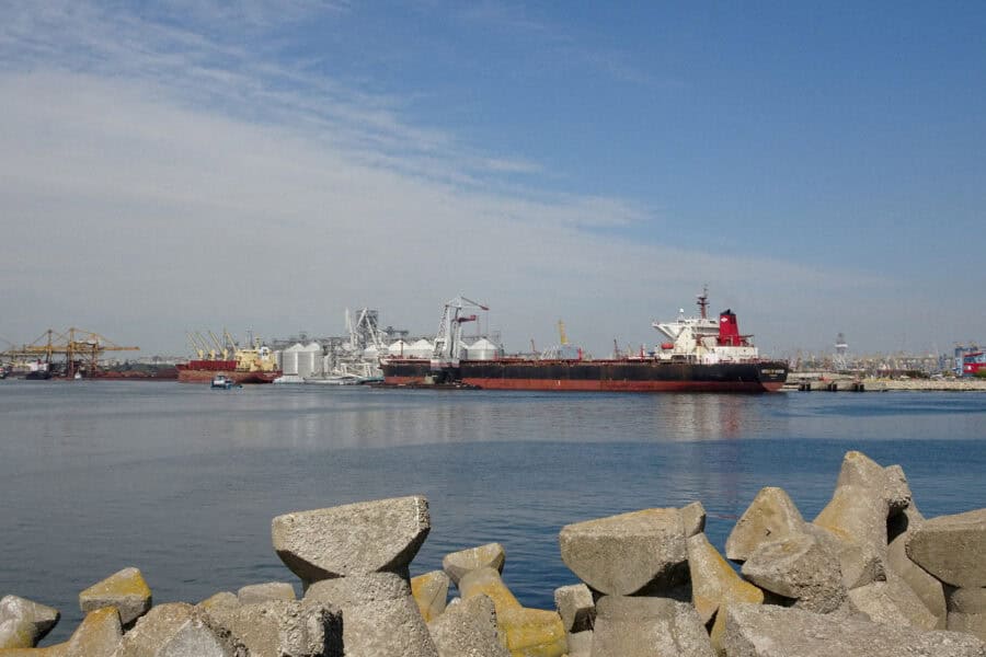 Black Sea Romania Port